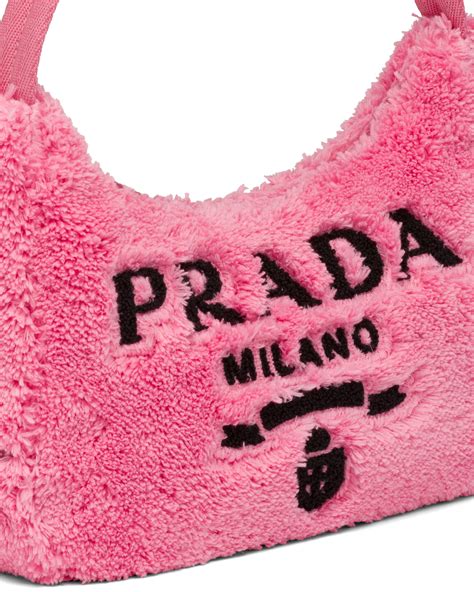 prada pink terry re